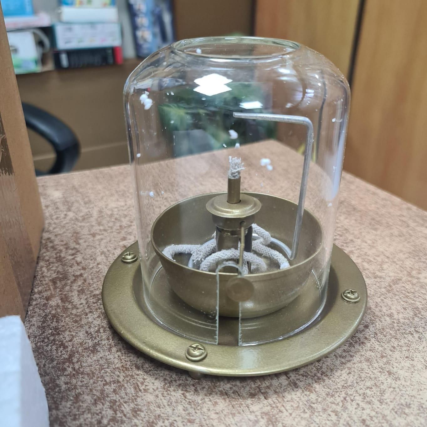 Golden Brass Akhand Jyot Diya – Eternal Flame Diya for Puja | Bonzizo